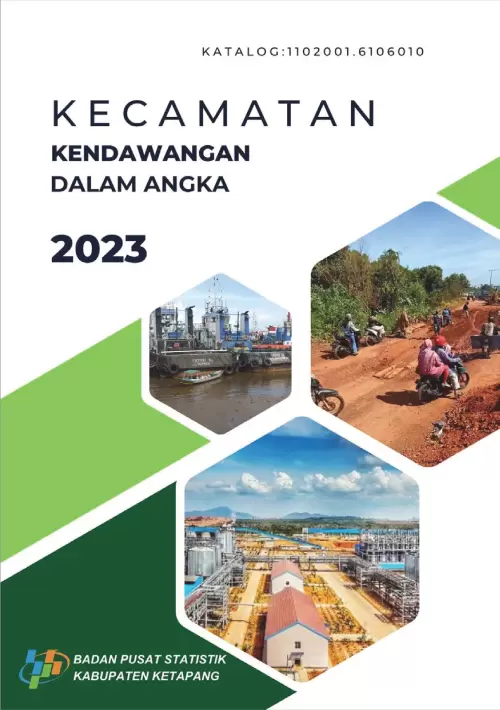 Kecamatan Kendawangan Dalam Angka 2023